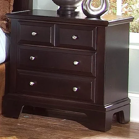 Night Stand with 2 Drawers